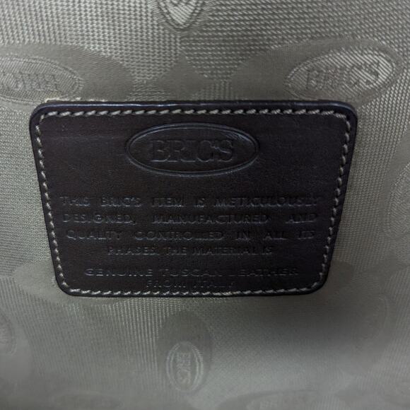 Bric's Leather Top Handle Messenger Bag Brown - Picture 9 of 16